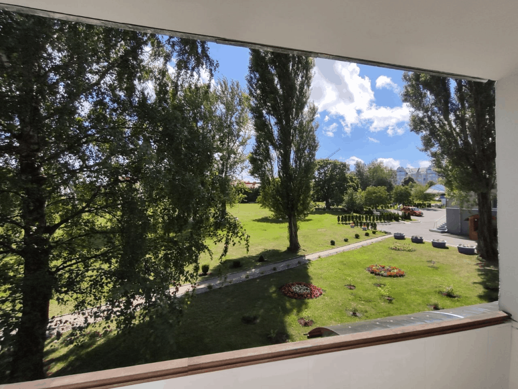 Вид из окна отеля Волна Светлогорск