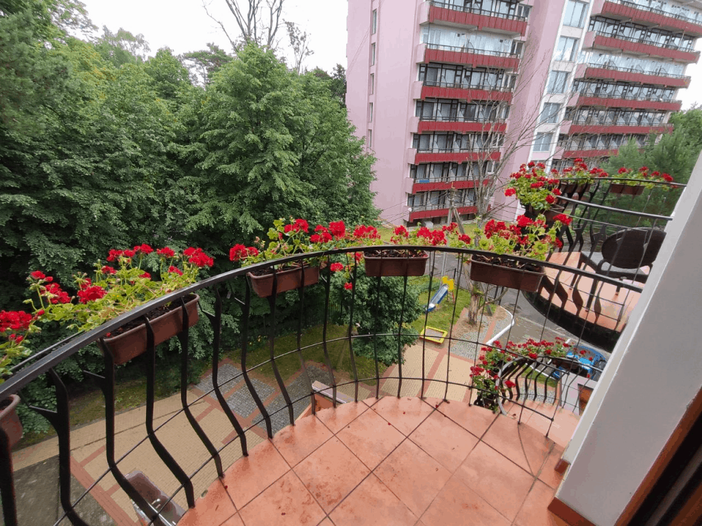 Отель Люмьер Светлогорск. Балкон