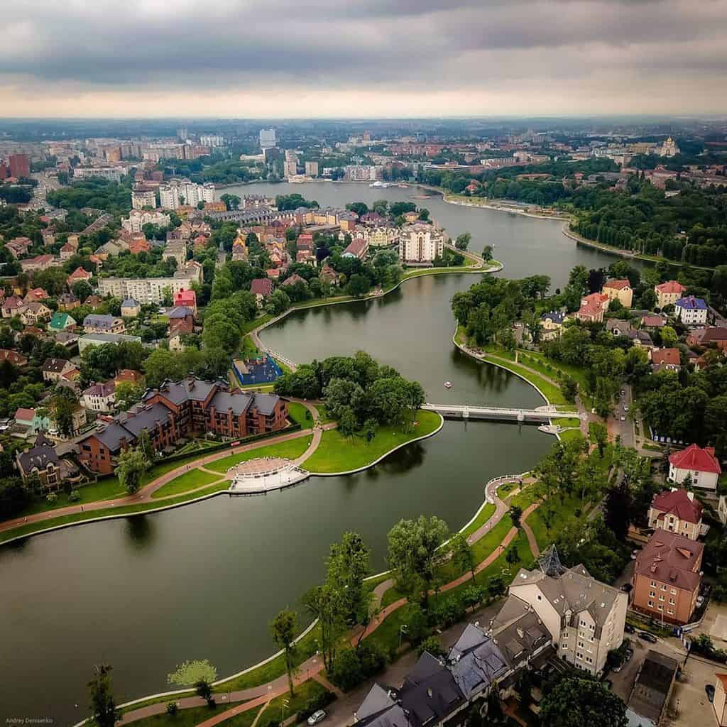 Нижнее озеро калининград фото