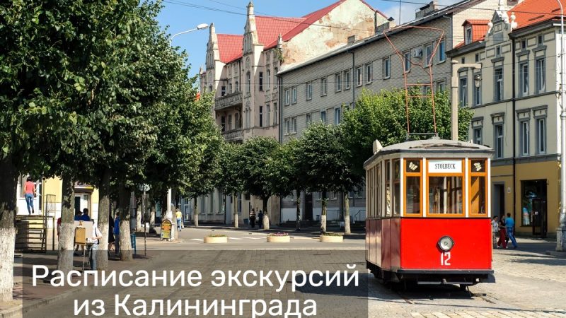 Расписание экскурсий из Калининграда на лето 2024